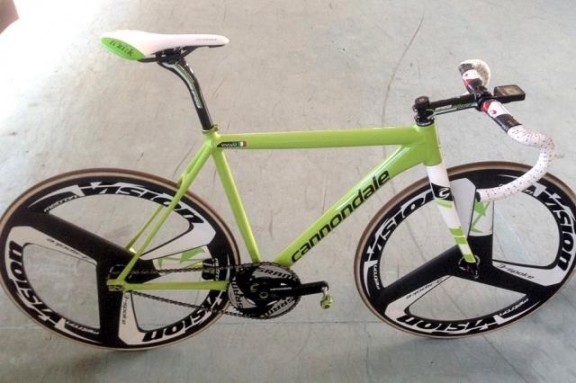 cannondale  caad10 track bike