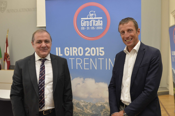 Presentazione Tappa del Giro d'italia 2015, Trento