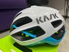 Casco PROTONE KASK taglia M Bianco/azzurro Nuovo