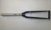 Forcella in alluminio carbonio per bici da trekking o ciclocross