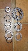 Cassetta pignoni Shimano Dura Ace 12-25 (CS-7800), 10 velocità