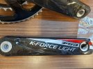Guarnitura FSA K-Force light