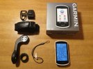 Garmin Edge 1030 Navigatore GPS per Bicicletta Bundle SENSORI CADENZA CARDIO