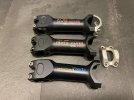 Attacco manubrio bici corsa Deda Newton 31 misure 120mm e 110mm