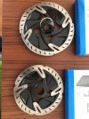 Coppia Dischi Dura Ace 160 e 140mm CL