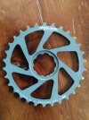 Ingranaggio miche 30 11V shimano ultima posizione.