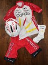 Kit Completo Gara Estivo Con Casco - Team Cofidis