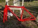 Telaio Gravel tg 47 Stevens con forcella, sterzo e bb