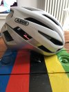 Abus Stormchaser Bianco/Silver 51-55 cm