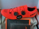 Scarpe DMT KR0 rosso corallo nero n.44