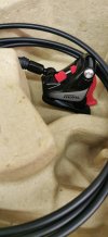LEVA SINISTRA SRAM RIVAL 1 IDRAULICA PER MONOCORONA CON PINZA FRENO E TUBO IDRAULICO RIBASSO