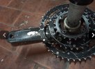 Guarnitura carbonio cannondale tripla
