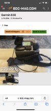 Garmin 830 completo di tutto