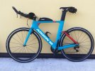 Argon 18 E117 bici crono o triathlon cambio elettronico 2x11