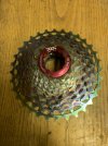 Pacco Pignoni 12v 11-32 Shimano - Rainbow - T•Red