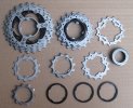 Cassetta Pacco pignoni CAMPAGNOLO RECORD 11V 11S 11 velocita’ 11-25 245 grammi