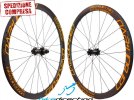 Ruote Corsa disc carbonio Carbon+EVO Alto Profilo 50 mm UD, 3K, 12K Carbon-Ti