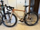 Gravel Megamo West GRX Carbonio taglia S + upgrade ruote VISION