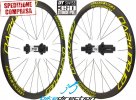 Ruote carbonio disc Carbon+ EVO Medio Profilo 38 mm DT Swiss 350 copertoncino-tubeless
