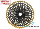 Pacco pignoni Gravel 9-48 Leonardi Racing black-gold 12V