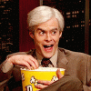 Bill Hader Smiling and Eating Popcorn _ Gifrific.gif
