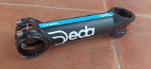 Attacco Manubrio Deda Zero 100 Blue 140mm