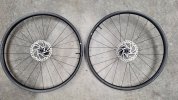 Coppia ruote GIANT P-R2 DISC BRAKE Tubeless ready + copertoni  Giant Gavia Fondo 1