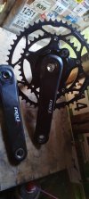 Misuratore di potenza SRAM red quarq AXS pedivelle Red 172.5