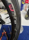 Cerco ruota anteriore carbon disc 45/47 mm