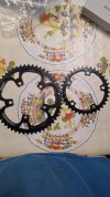 coppia corone "aftermarket" 110 bdc 50-34 in alluminio