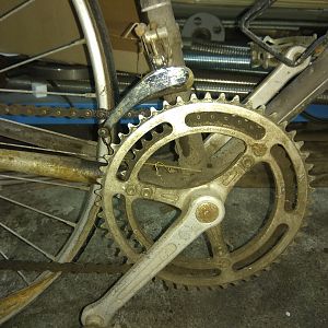 deragliatore e guarnitura