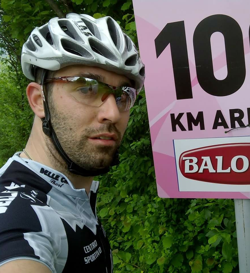 Giro d'Italia _ salita di Somplago (Udine)