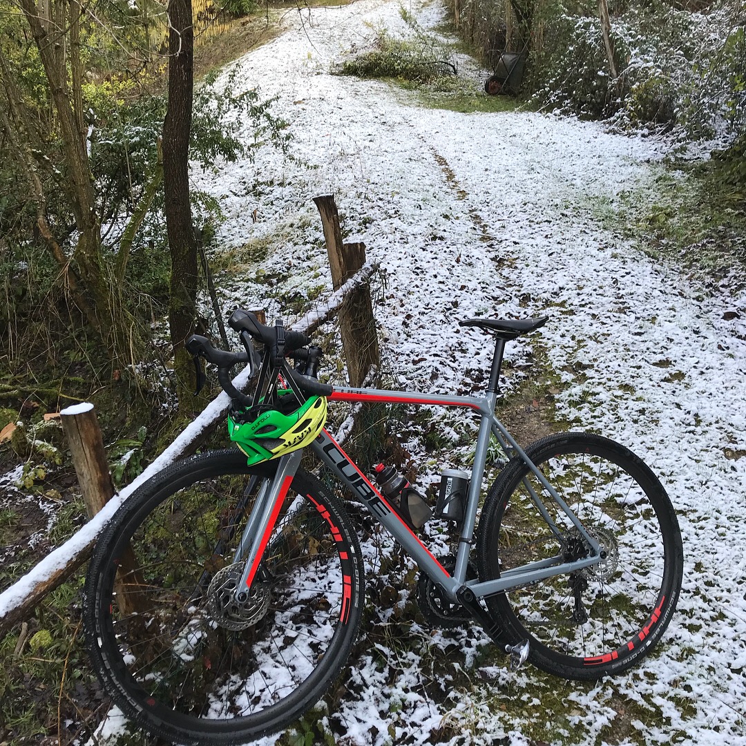 Gravel innevata