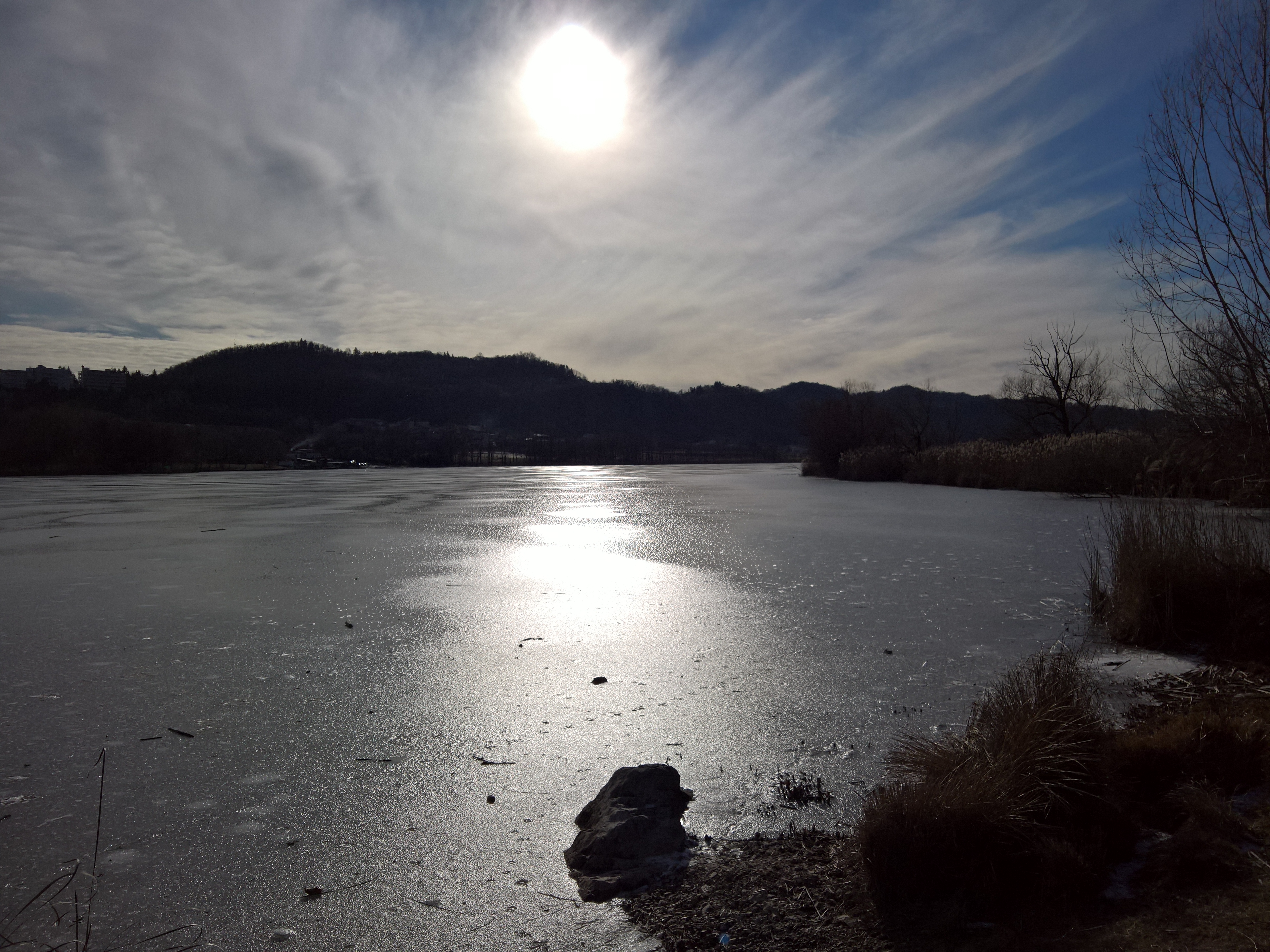 Lago di Revine ...ghiacciato