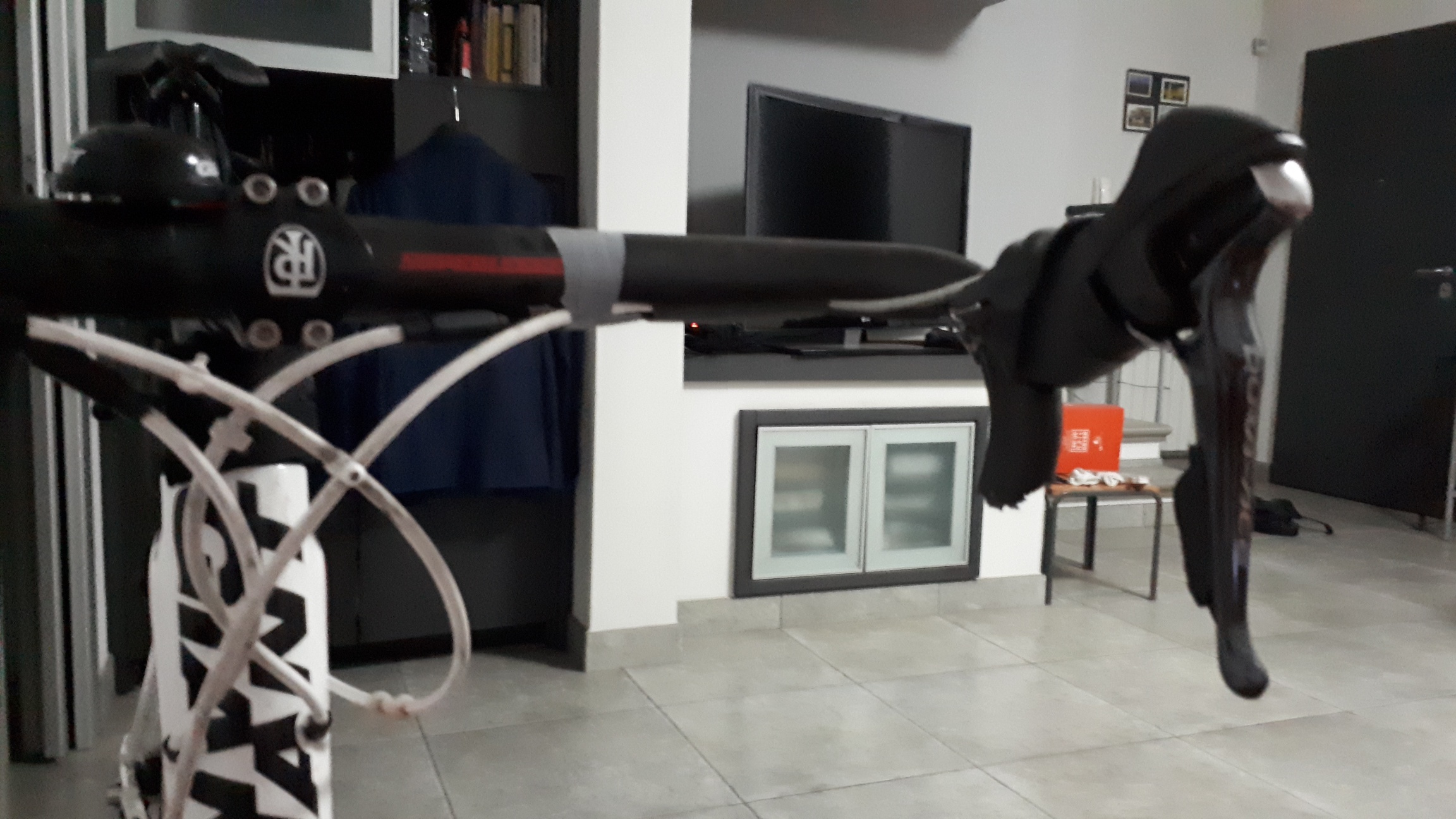 rottura curva deda superleggera