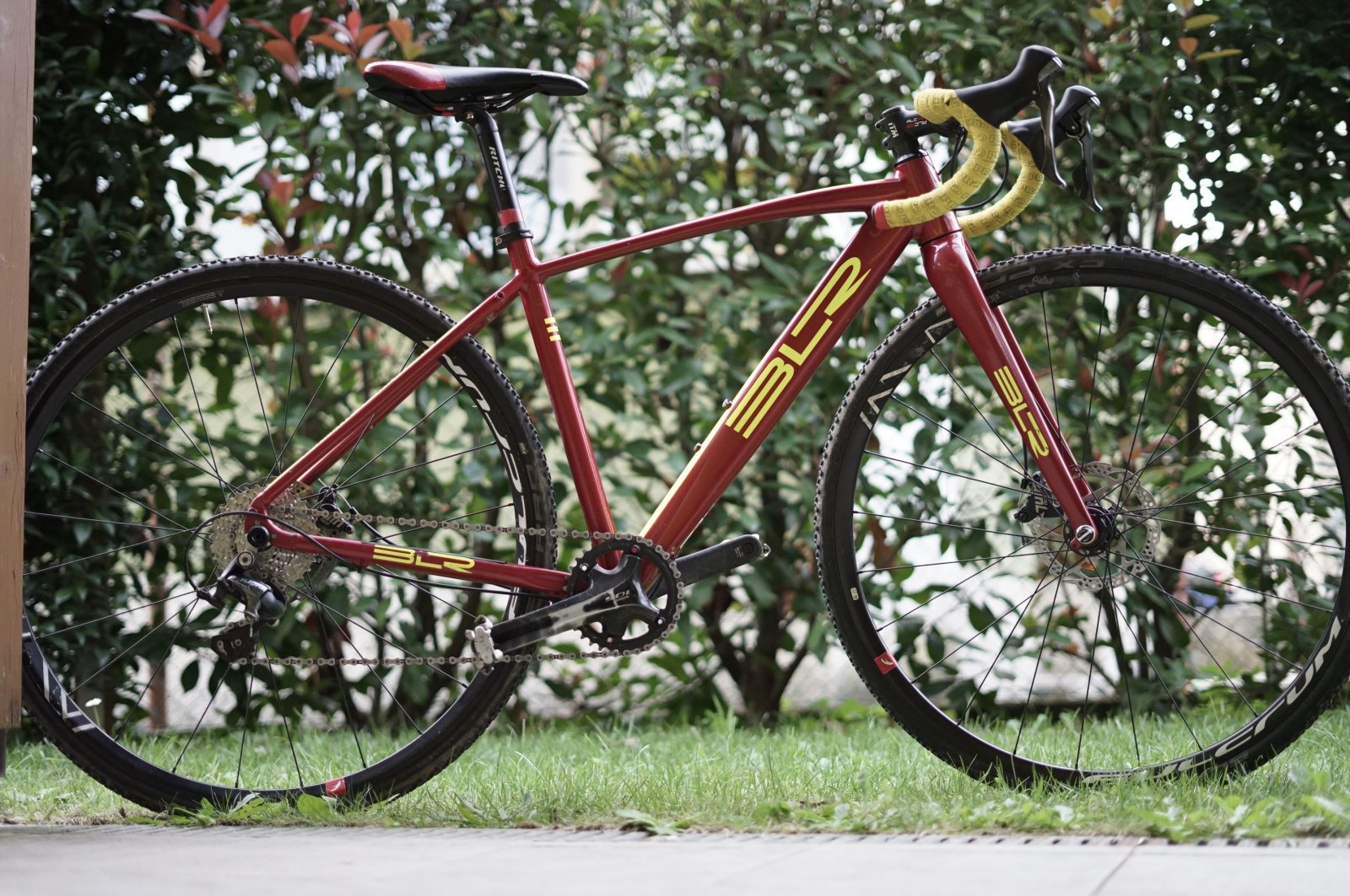 Manubrio piegato per bici da ghiaia in carbonio, manubrio per