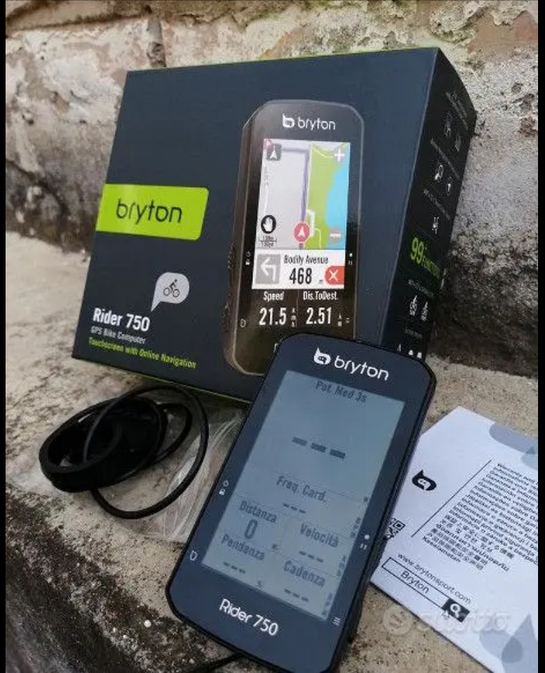Custodia per Bryton Rider 750 Cover navigatore GPS silicone kwmobile