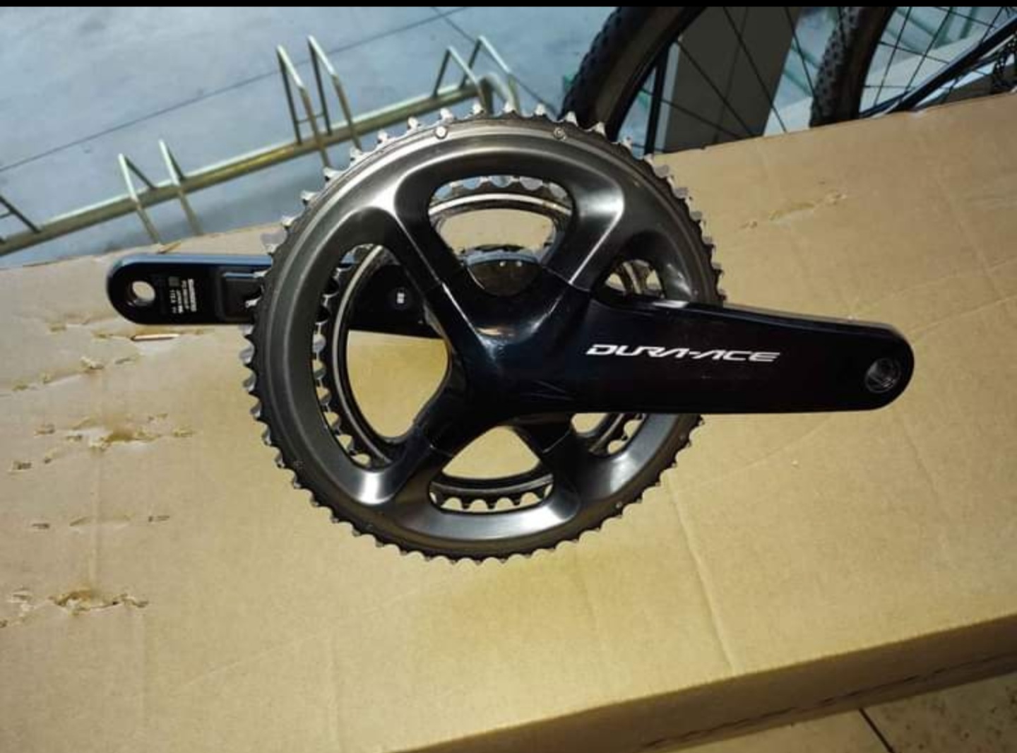 Pédalier Shimano Dura-Ace 7702 Vintage – 172.5 Mm – Fabriqué Au Japon