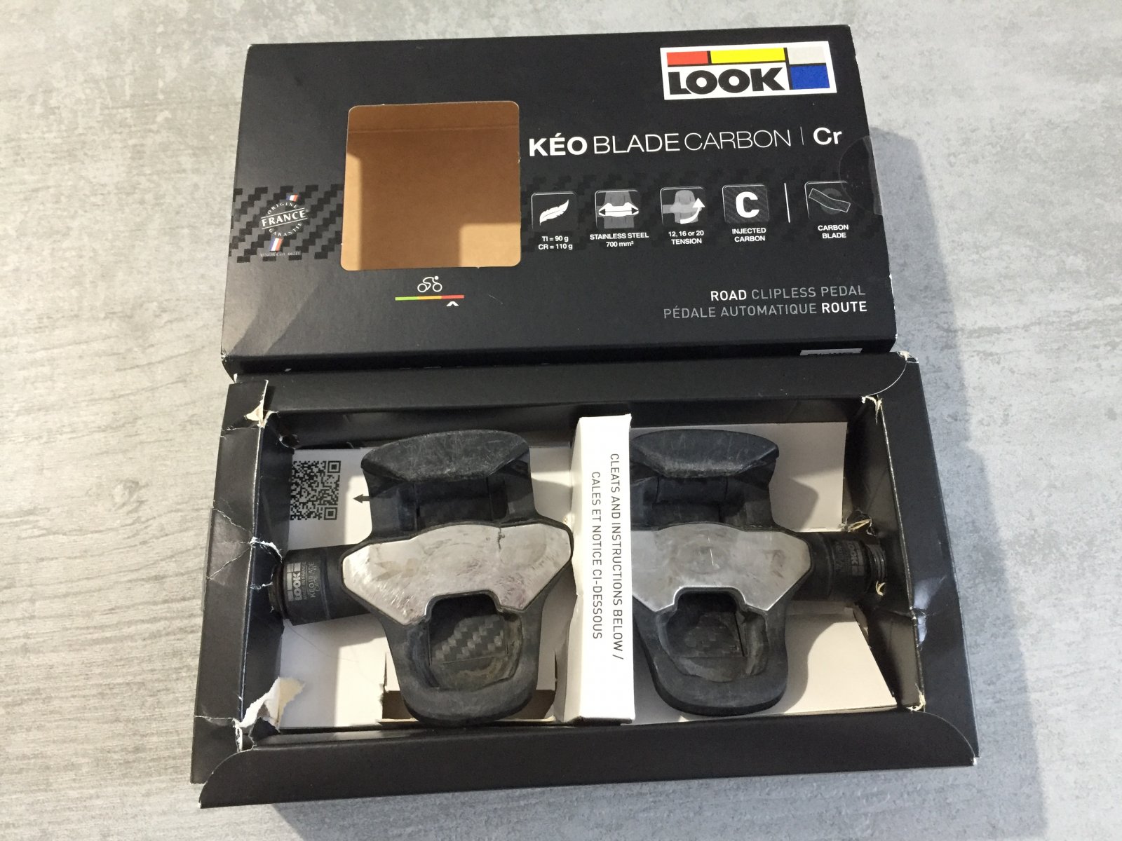 LOOK KEO BLADE CARBON CERAMIC PEDALI BICI DA CORSA - Cicli Serino