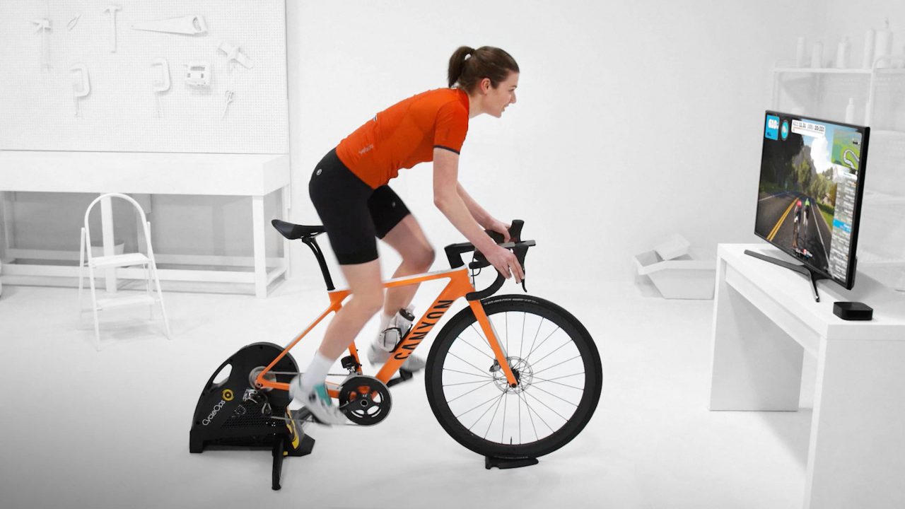 zwift bicicletta