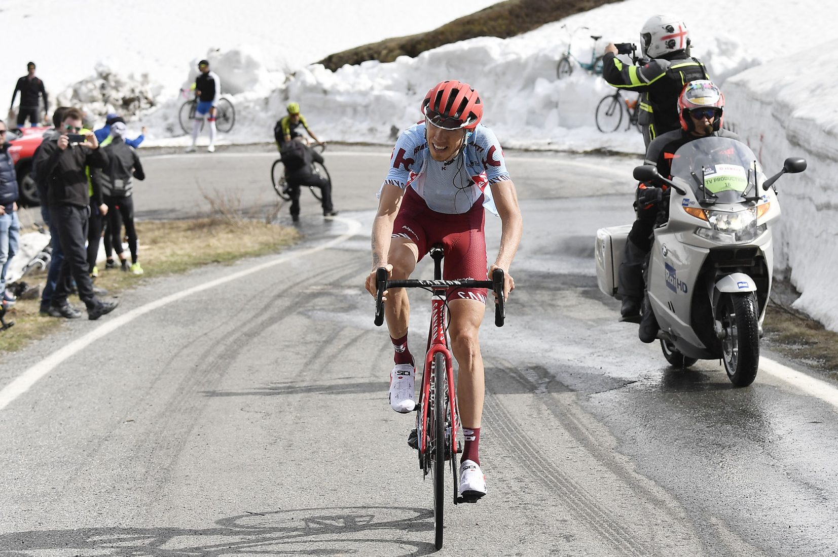 Giro 2019: Zakarin in Gran Paradiso