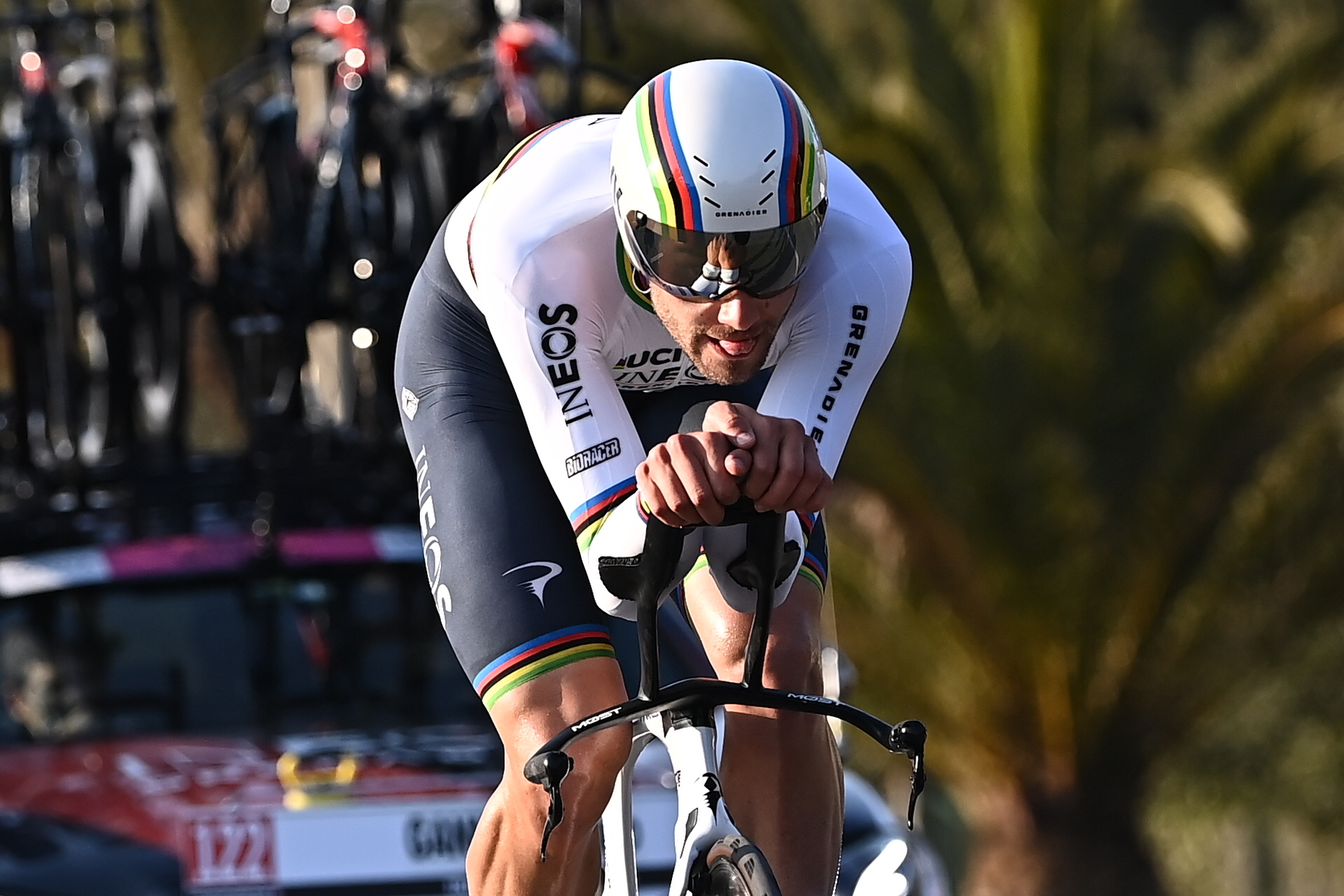 Filippo Ganna vince la prima tappa della Tirreno-Adriatico 2022