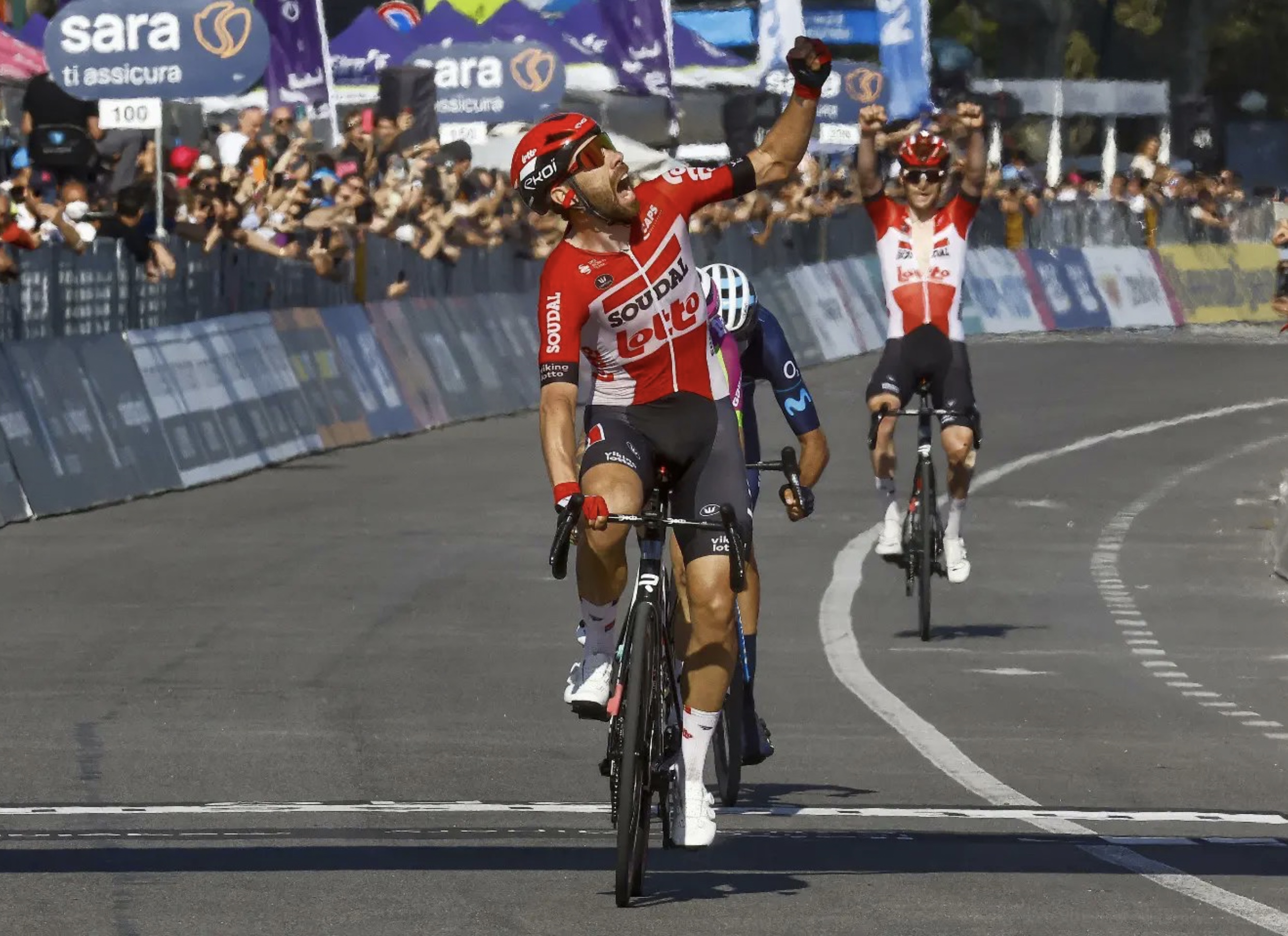 Giro 2022: Thomas De Gendt vince l'ottava tappa